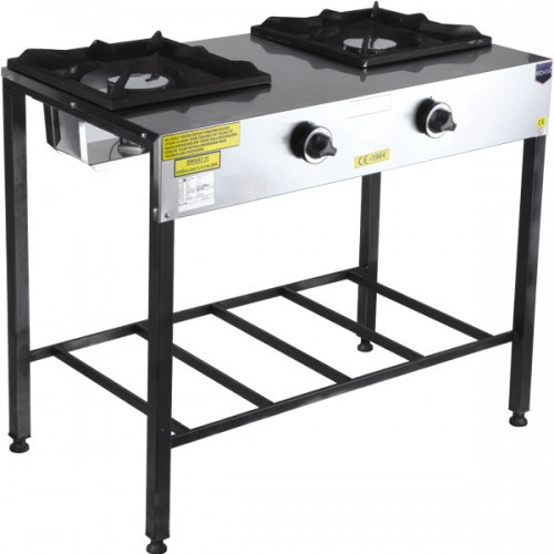 Професійна газова плита на 2 конфорки REMTA CEJ23