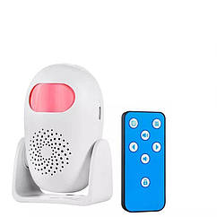 Детектор руху людини з пультом ДУ KERUI M120 з функцією охорони і привітання.