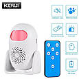 Детектор руху людини з пультом ДУ KERUI M120 з функцією охорони і привітання., фото 2