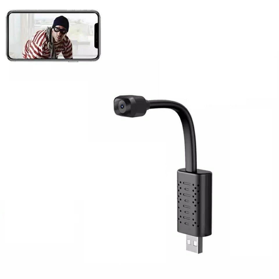 Міні Wifi IP камера U22 з нічним баченням. AP hotspot. V380 Pro, фото 1