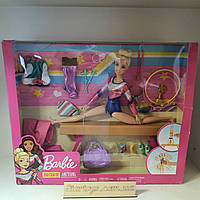 Уценка!!!Игровой набор Барби Гимнастка Barbie Gymnastics Playset with Doll GJM72