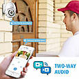 Охоронна поворотна Onvif Wi-Fi IP камера спостереження Boavision HX-HD22M102M-N. CamHi Pro, фото 7