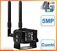 3G/4G охоронна металева камера спостереження Wonsdar Q48H-5MP-BL-4G. CamHi, фото 3