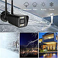 Вулична металева 3G / 4G IP камера спостереження Mamicam Q4E-CAM-4G-5.0 MP. CamHi, фото 4