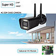 Вулична металева 3G / 4G IP камера спостереження Mamicam Q4E-CAM-4G-5.0 MP. CamHi, фото 8