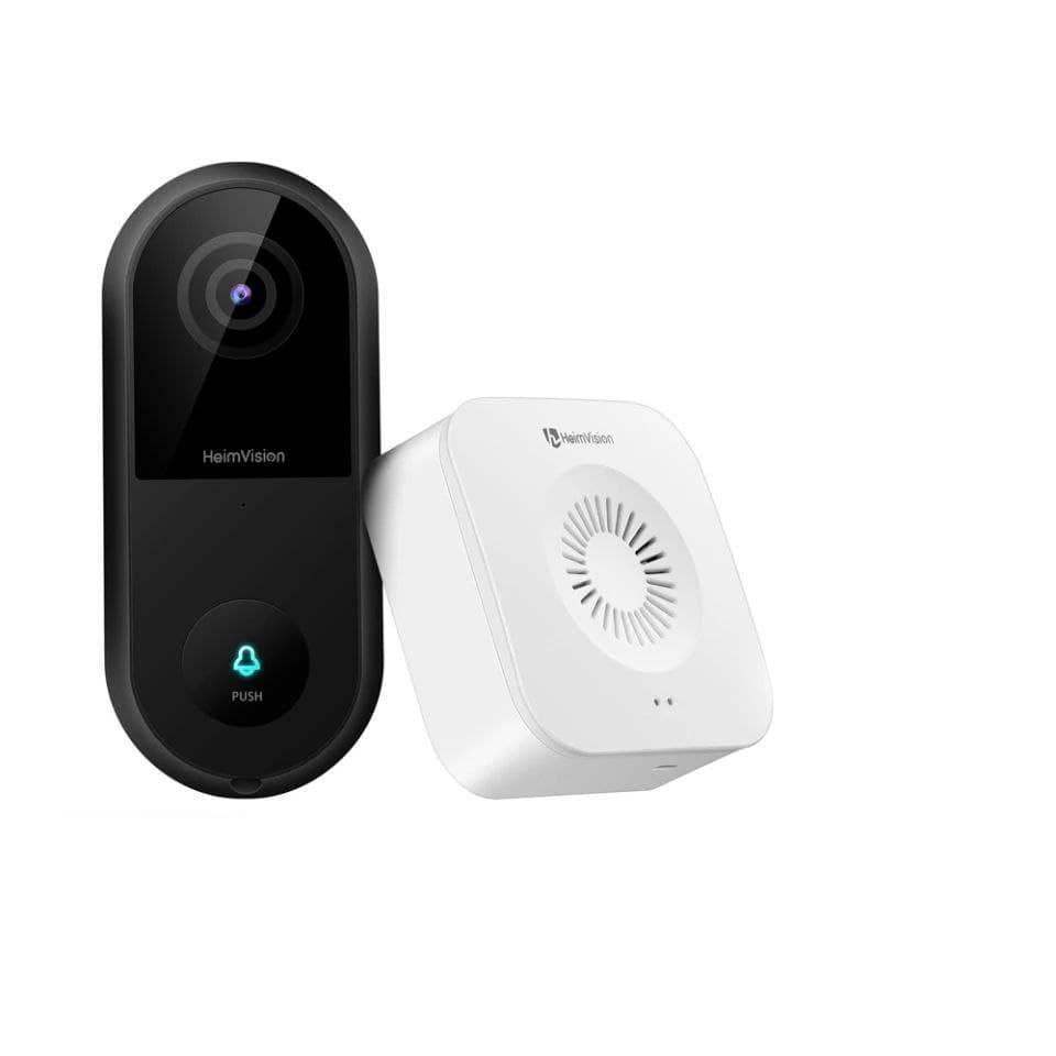 Водонепроникний IP Wi Fi відео домофон дверний дзвінок HeimVision Greets C1 2K. HeimLife, фото 1