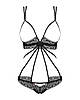 Боді еротичне жіноче Obsessive Liferia body S/M, фото 4