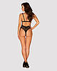 Боді еротичне жіноче Obsessive Isabellia body S/M, фото 7