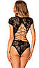 Боді еротичне жіноче Obsessive Peonesia teddy S/M, фото 3
