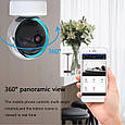 Поворотна купольна 3 Мп WiFi IP камера INQMEGA IPH620S-3M. AP hotspot. YCC365, фото 3