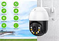 Зовнішня 5 Мп поворотна IP WiFi Onvif камера Durevin (Wonsdar) XM03-5MP. iCSee, фото 4