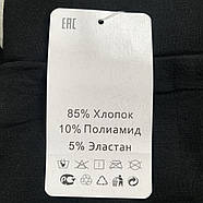 Лосини жіночі бавовна Ластівка, розмір 2XL (42), сірі, 2035-4, фото 6