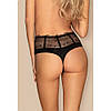 Трусики Obsessive -Sharlotte figi czarne S/M, фото 2