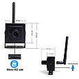 Металева IP WiFi міні- камера Jienuo JN-IP407SW-D-WIFI 1080P 3,6mm Onvif, AP Hotspot. CamHi Pro, фото 7