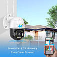 GSM 3 Мп вулична поворотна IP камера OEMG C15X-H-4G. V380 Pro, фото 7