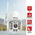 Охоронна поворотна Onvif Wi-Fi IP камера спостереження Boavision HX-HD22M102M-N. CamHi Pro, фото 3