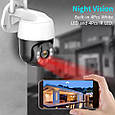 Вулична поворотна IP WiFi UHD-камера Wonsdar XM09-8MP. iCSee, фото 7