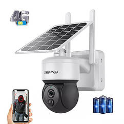 Камера зовнішня поворотна Shiwojia (Inqmega) ST-S517-3M-4G із сонячною панеллю. UBox