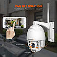 Охоронна поворотна 4G 5 Мб камера спостереження з 5х зум Boavision HX-4G50M28AS. CamHi, фото 6