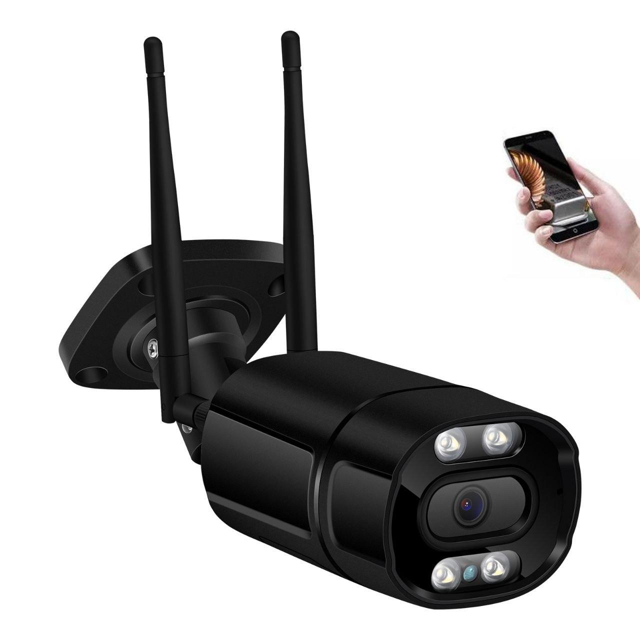 Охоронна металева WiFi IP Onvif камера Besder 60SO4MB-XMT201 1080P 3.6м. iCSee