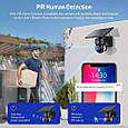 Зовнішня поворотна IP-камера із сонячною панеллю Shiwojia (Inqmega) ST-S518M-4G-3M-ASR. UBox, фото 5
