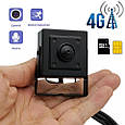 Охоронна металева 3G/4G мінікамера 5 Мп HQcam-5MP-BL-4G. CamHi, фото 2