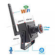 Металева IP Wi-Fi мінікамера Jienuo JN-IP420SW-D-WIFI 2MP 1,7mm Onvif, AP Hotspot. CamHi​​​​​ Pro, фото 11