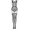 Боді еротичне жіноче Obsessive Bodystocking F239 S/M/L, фото 6