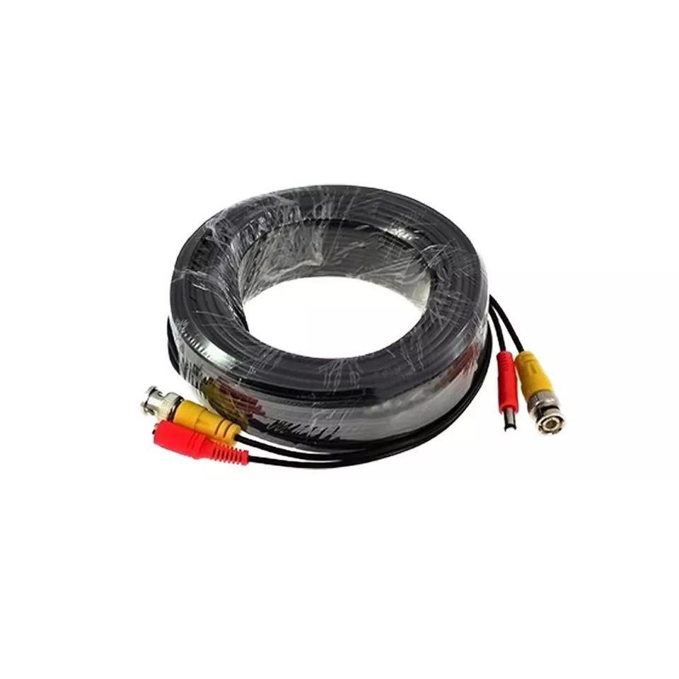 Подовжувач живлення постійного струму 20 метрів з роз'ємом BNC для CCTV-камер. Штекера для камер відеоспостереження, фото 1