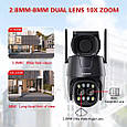 Зовнішня 4G + WiFi IP камера безпеки Boavision D4W4G8MP4G. Camhi Pro, фото 5