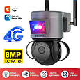 Зовнішня 4G-камера Shiwojia (Inqmega) ST-429-8M-4G-TY. Tuya, фото 3