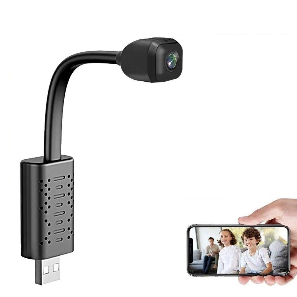 Міні Wi-Fi IP камера U22 new з нічним баченням. AP hotspot. V380 Pro