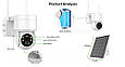 Сонячна охоронна WiFi IP-камера Wonsdar XM30-4MP-BY 3.6 мм з динаміком і мікрофоном. iCSee, фото 7