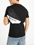 Поясна сумка Guess бананка з логотипом 1159784233 (Чорний, One Size), фото 5