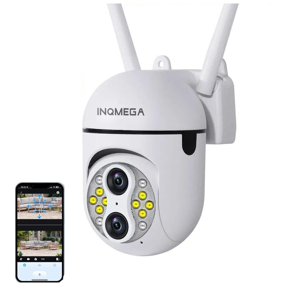 Охоронна бінокулярна поворотна Wi-Fi IP-камера Inqmega ST-291-4M-DL гібридний зум 10x. IPC360 Home, фото 1