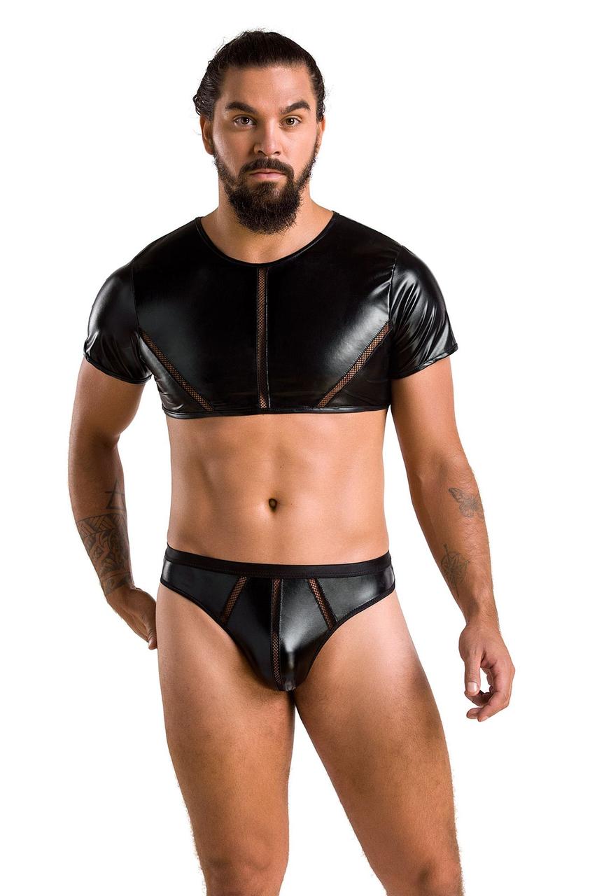 Комплект еротичної чоловічої білизни 057 SET PETER black XXL/XXXL Passion