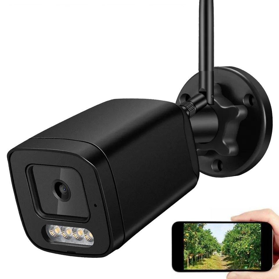 Охоронна металева WiFi IP Onvif камера Besder 7004MB-XMT501 5MP 3.6 мм. iCSee