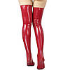 Панчохи вінілові сексуальні Art of Sex — Lora, розмір S, колір червоний, фото 2