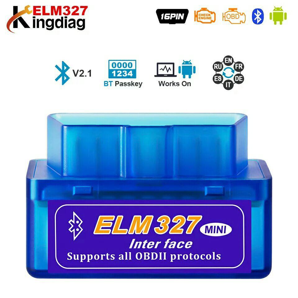OBD2 авто діагностичний інструмент ELM327 V2.1 Bluetooth, фото 1