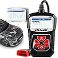 Діагностичний сканер для авто KONNWEI KW310 OBD2 для читання і стирання коду помилки двигуна., фото 2