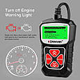 Діагностичний сканер для авто KONNWEI KW310 OBD2 для читання і стирання коду помилки двигуна., фото 5