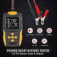 Цифровий тестер автомобільного акумулятора. Аналізатор акумулятора. E-FAST TK-100, фото 7