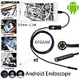 Ендоскоп c камерою: Ø5,5 мм 1 метр. Бороскоп для Android / PC. inscam / AN98., фото 4