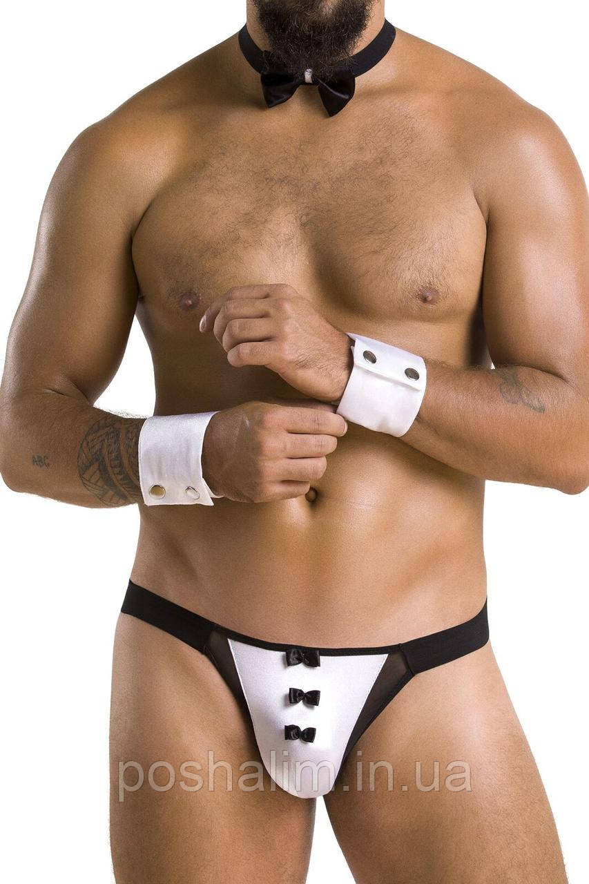 Чоловічий рольовий еротичний костюм 036 SET ALFRED black S/M — Passion, фото 1