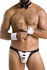 Чоловічий рольовий еротичний костюм 036 SET ALFRED black S/M — Passion