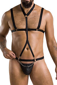 Чоловічий рольовий еротичний костюм 039 SET ANDREW black XXL/XXXL — Passion