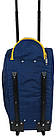 Дорожня сумка на колесах 57L Wallaby 10428-7 синя з жовтим, фото 5