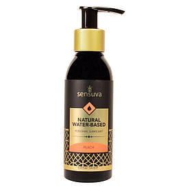 Лубрикант на водній основі Sensuva Natural Water-Based Peach (125 мл) без гліцерину та парабенів