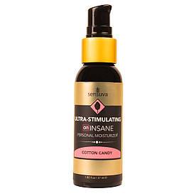 Лубрикант збудливий на гібридній основі Sensuva Ultra-Stimulating On Insane Cotton Candy (57 мл)