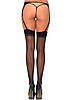 Панчохи чорні Leg Avenue Sheer backseam stockings OS Black, фото 2